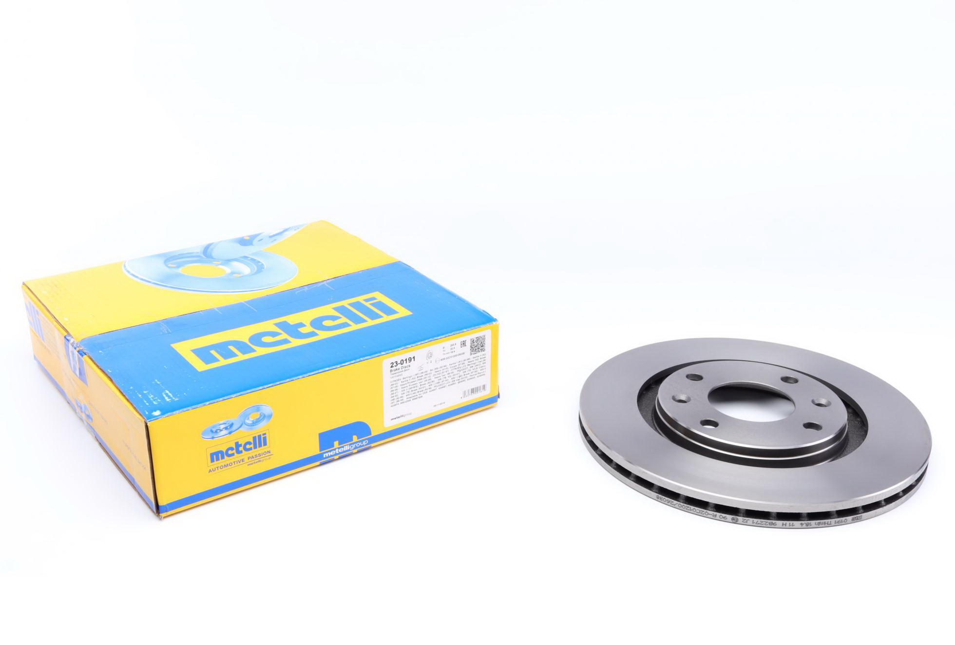 のの METELLI 230191 Тормозной диск передний Citroen Berlingo