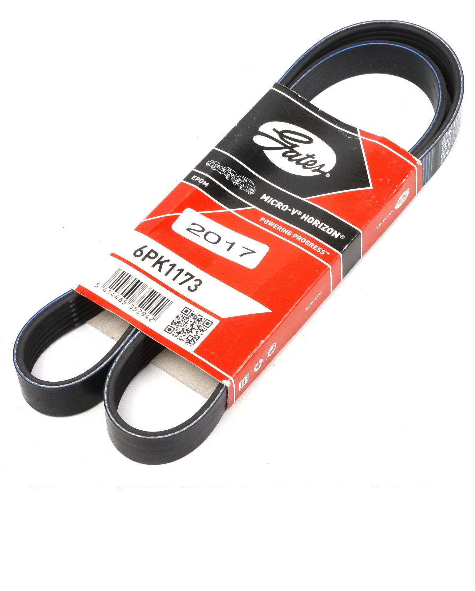 ୨୧  GATES 6PK1173 Ремень генератора Citroen Jumper / Fiat Ducato 2.0